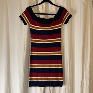 Off the shoulder dress